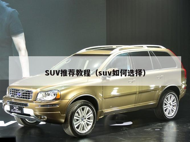 SUV推荐教程（suv如何选择）