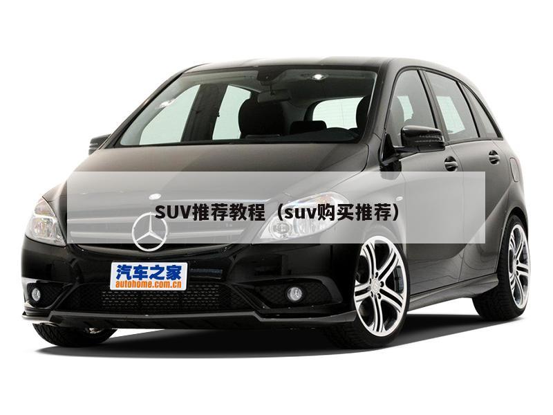 SUV推荐教程(suv购买推荐)