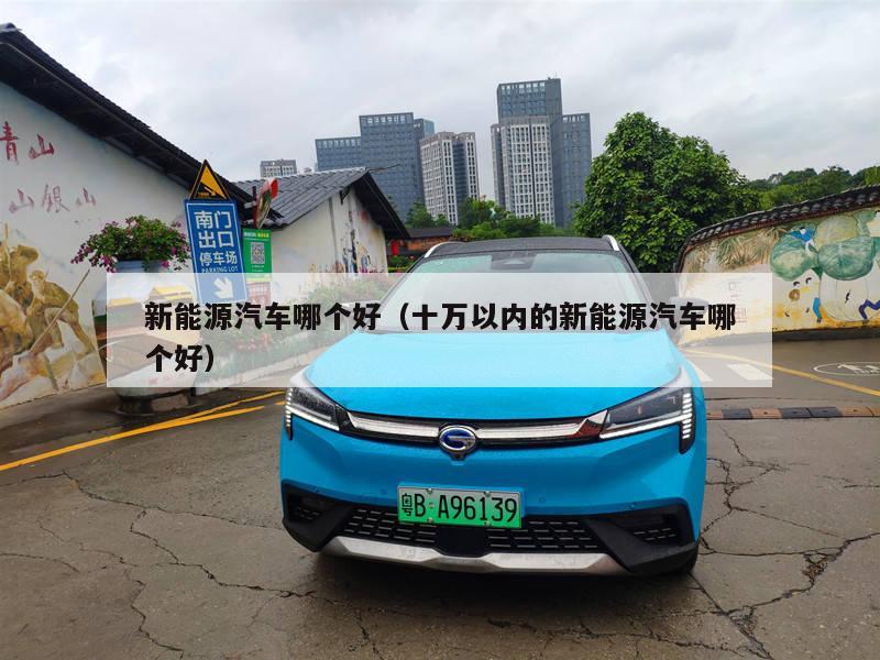 新能源汽车哪个好（十万以内的新能源汽车哪个好）
