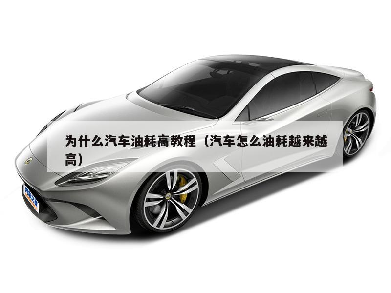 为什么汽车油耗高教程（汽车怎么油耗越来越高）