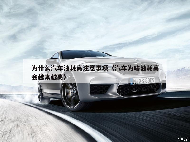 为什么汽车油耗高注意事项(汽车为啥油耗高会越来越高)