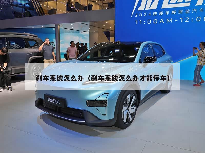 刹车系统怎么办（刹车系统怎么办才能停车）