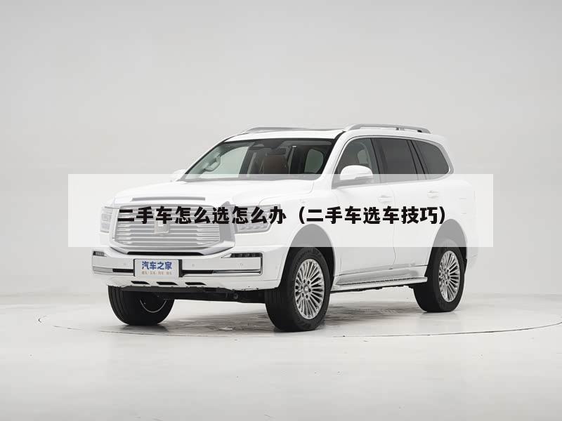 二手车怎么选怎么办（二手车选车技巧）