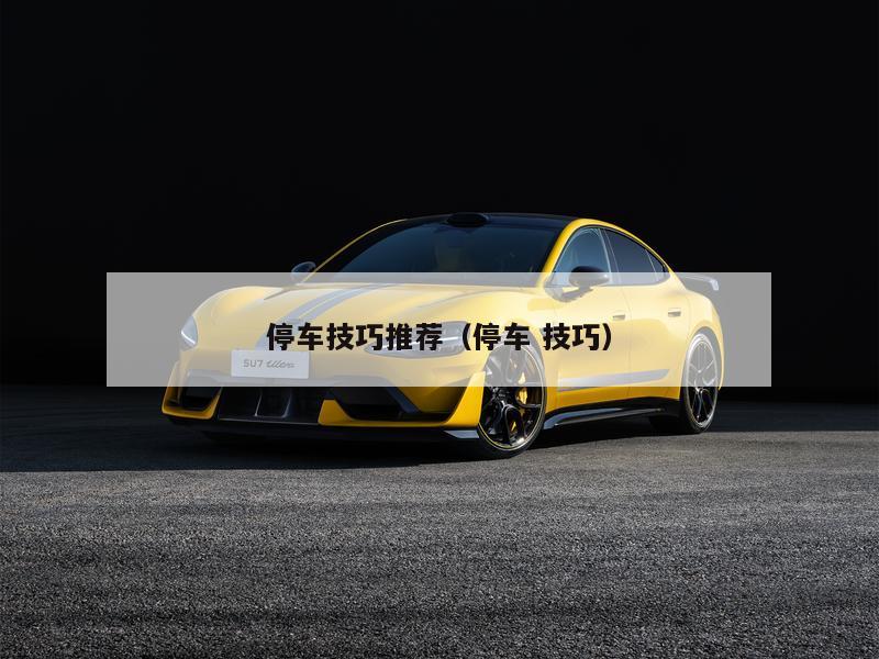 停车技巧推荐(停车 技巧)