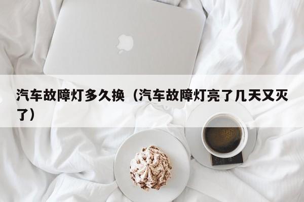 汽车故障灯多久换（汽车故障灯亮了几天又灭了）