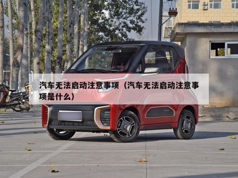 汽车无法启动注意事项（汽车无法启动注意事项是什么）