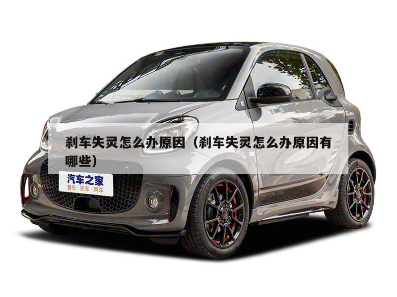 刹车失灵怎么办原因(刹车失灵怎么办原因有哪些)